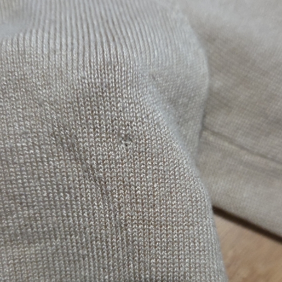 No Boundaries Cropped Tan Cardigan With Hood Size L - Picture 10 of 12